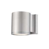 WAC Lighting Tube 2 - Bulb 6.5" H Integrated LED Frosted Glass Outdoor Armed Sconce