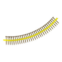 SIMPSON Strong-Drive WSV SUBFLOOR Screw (Collated) 9 x 1-3/4 or 2 inch T-25, Yellow-Zinc (2000-Qty)