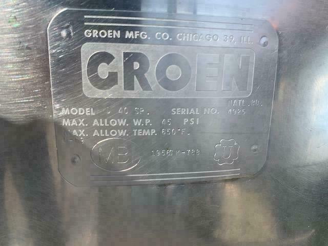 Steam kettle,  Groen 40 gallon $4,500 *90 day warranty in Industrial Kitchen Supplies in Ontario - Image 2
