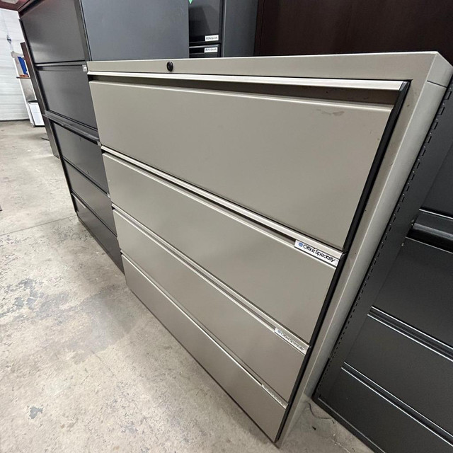Global 4 Drawer Filing Cabinet-Excellent Condition-Call us now! in Bookcases & Shelving Units in Toronto (GTA) - Image 3