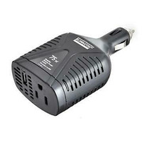 AIRBLUE ELIMINATOR 12V DC TO 120V AC 75 WATTS FOR CARS, TRUCKS ETC CHARGE AND RUN DEVICES - NEW $29.99