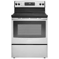 National / Insignia 30  GlassTop / SmothTop Electric Stove. Stainless Steel Or White, New, Super Sale $599.00 No Tax