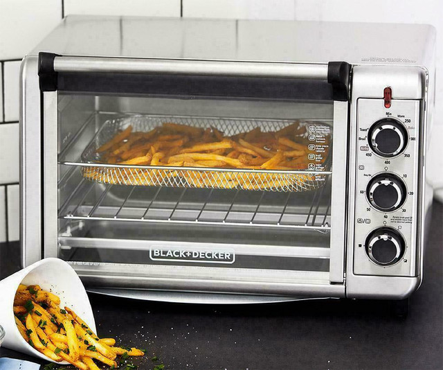 Black And Decker® Crisp N' Bake Air Fryer Toaster Oven -- big box price $129 -- our price $69.95 in Other