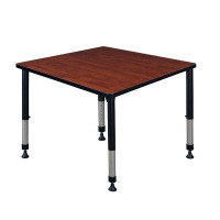 Symple Stuff Leiser Height Adjustable 36" Square Activity Table