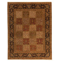 Bokara Rug Co., Inc. High-Quality Hand-Knotted Brown/Beige/Black/Red Area Rug