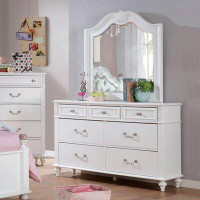 Viv + Rae Labombard 7 Drawer Double Dresser with Mirror