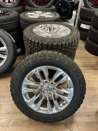 New 2024 GMC Chevy rims and Goodyear MT Tires