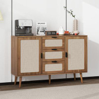 Bay Isle Home™ Hoboken Solid Wood Accent Cabinet