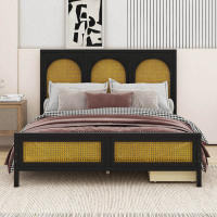 Bay Isle Home™ Analeise Full Size Wood Storage Platform Bed with 2 Drawers