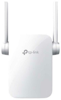 TP-LINK AC750 WI-FI RANGE EXTENDER WITH TWO EXTERNAL ANTENNAS (RE205) - NEW $39.99