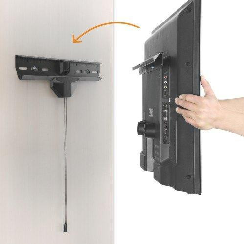 Brateck LED-1546, 37” - 80” No Stud TV Hanger Mount, TV Mounts, Fixed &amp; Tilt TV Wall Mount, 50kg/110lbs (NEW) in Video & TV Accessories - Image 2