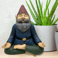 Arlmont & Co. 10-Inch Gnome In Half Lotus Pose