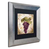 Trademark Fine Art 'Tuscany Table Rouge' Framed Graphic Art