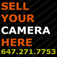 I will BUY your CAMERA for CASH Today!