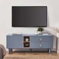 Latitude Run® Drawer TV Cabinet With Door, Storage Cabinet, Drawer Cabinet, Multi-Functional TV Cabinet Modern TV Cabine