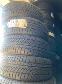 FOUR NEW 205 / 55 R17 CONTINENTAL CONTIWINTER TS810S TIRES -- SALE !!!