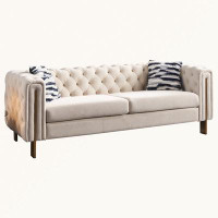 Everly Quinn Arlex 84.25'' Upholstered Sofa