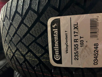 4 Brand New Continental Viking Contact 7 235/55R17 XL Winter Tires $70 REBATE!! *** WallToWallTires.com ***