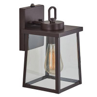 17 Stories Dusk To Dawn Outdoor Wall Light In Oil Rubbed Bronze