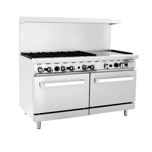Omega 6 Burners with 24 Griddle Stove Top Range in Other Business & Industrial