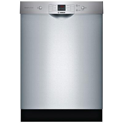 Bosch 100 Series 24" 50dB Built-In Dishwasher (SHEM3AY55N) - Stainless Steel in Dishwashers
