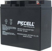 PKCELL® 12V/18AH Rechargeable Sealed Lead Acid Batteries