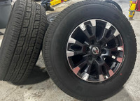 18 Nissan Armada / Titan OEM PRO 4X wheels and tires