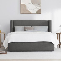Latitude Run® Naayel Upholstered Platform Bed