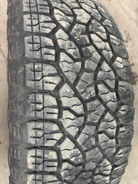 4 pneus dété P275/60R20 115S Goodyear Wrangler TrailRunner AT 37.5% dusure, mesure 7-7-8-7/32