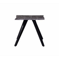 Foundry Select Salaam Rustic Wood End Table