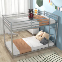 Isabelle & Max™ Lagoudera Twin over Twin Metal Bunk Bed by Isabelle & Max