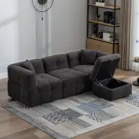 Latitude Run® Upholstered Storage Sofa For Living Room