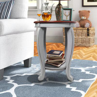 Charlton Home Darnay Solid Wood End Table