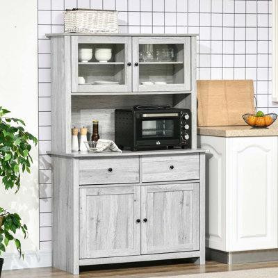 Wildon Home® 64" Kitchen Pantry in Coffee Makers