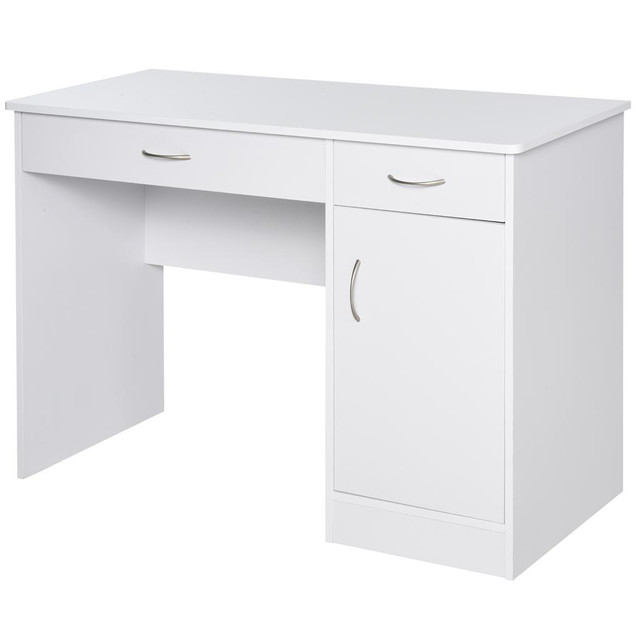 Desk 43.25"x19"x29.75" White in Desks - Image 2