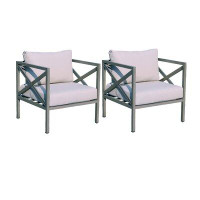 Hokku Designs Gapland Patio Chair with Cushions