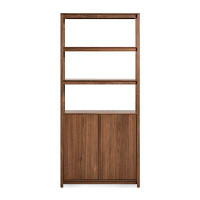 Blu Dot Open Plan Tall Bookcase with Storage