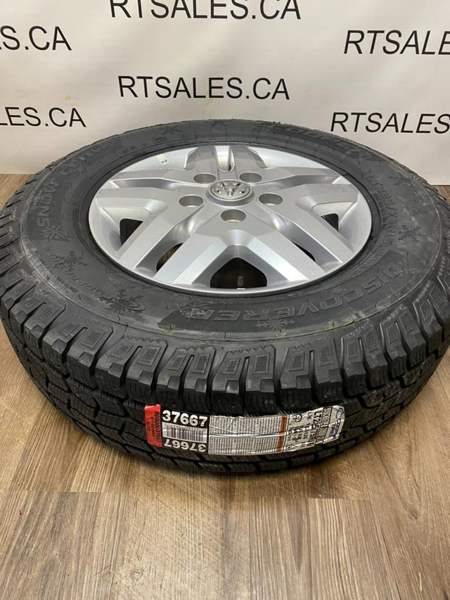 225/75/16 Cooper Winter Tires Ram Promaster Rims 5x130. / CANADA WIDE SHIPPING in Tires & Rims