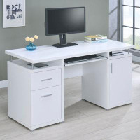 Latitude Run® Devideen 55'' W Rectangle Computer Desk