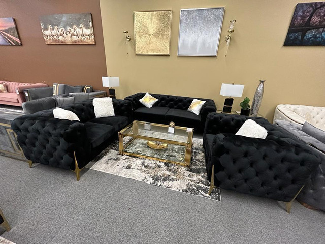 Grey Designer Sofa Set Sale Windsor !! in Couches & Futons in Chatham-Kent - Image 2
