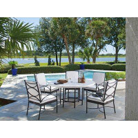 Tommy Bahama Outdoor 6 - Piece Dining Set with Sunbrella Cushions