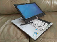 Pen TouchScreen 8gb Ram 256gb SSD Drive intel Core 2 Fujitsu Ultrabook Slim Fast &amp; Lightweight
