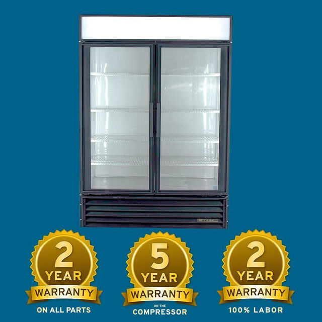 FREE SHIPPING *Remanufactured True GDM-49F Two Glass Door Commercial Freezer in Industrial Kitchen Supplies