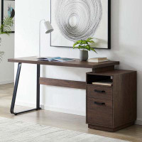 Latitude Run® Home Office Computer Desk With Drawers