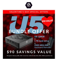 Fall in Love with BuzzTV This Valentines Day! Buzz TV U5, X5 and HD5 Promotions - Save Up to $90!
