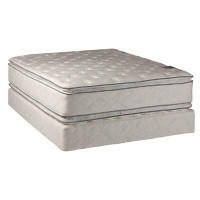 Alwyn Home Dream Solutions Medium Soft Pillowtop Mattress And Box Spring Set(queen Size) Double-sided Sleep System With