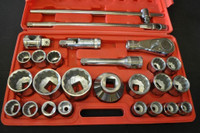 NEW SAE 26 PCS 3.4 IN & 1 IN IMPACT SOCKET SET WRENCH 1 & 3/4 SSKIT26
