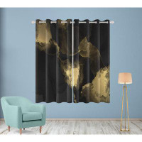 Frifoho Room Darkening Window Curtain Panels Treatment Thermal Insulated Blackout Curtain For Living Room