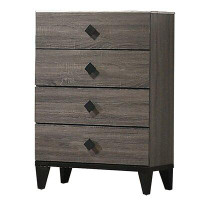 Union Rustic Coletta 4 Drawer Chest with Faux Marble Top