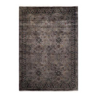 Isabelline Zanyra, One-of-a-Kind Hand-Knotted Area Rug - Grey